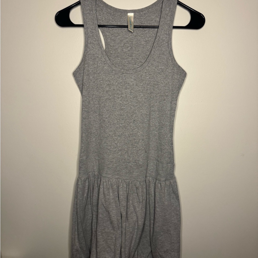 Gray Sleeveless Dress